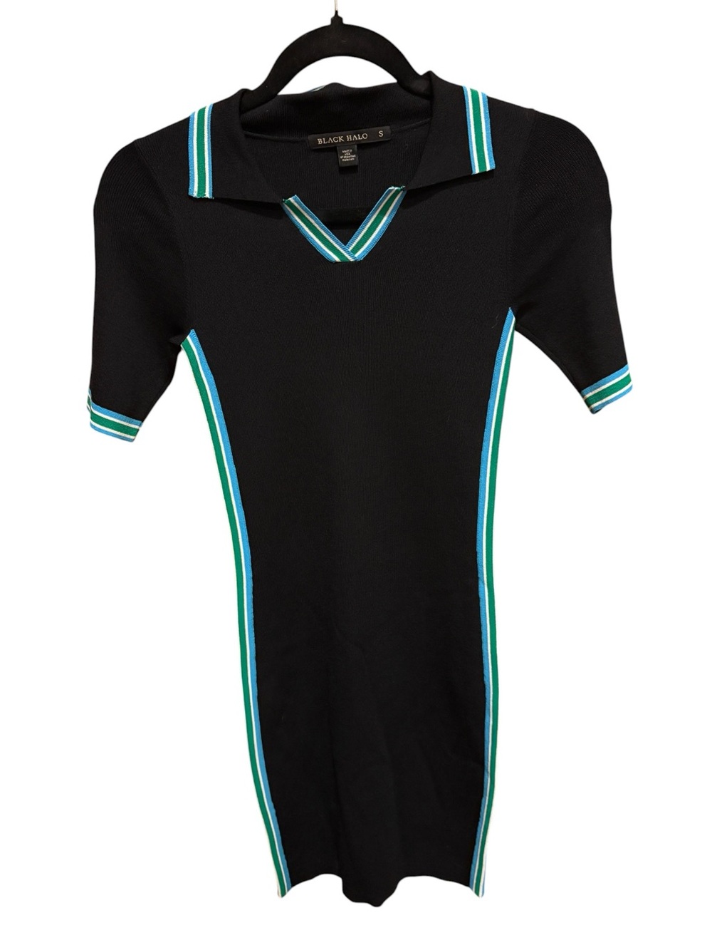 Black Halo Sporty Knit Dress NWOT Size Small